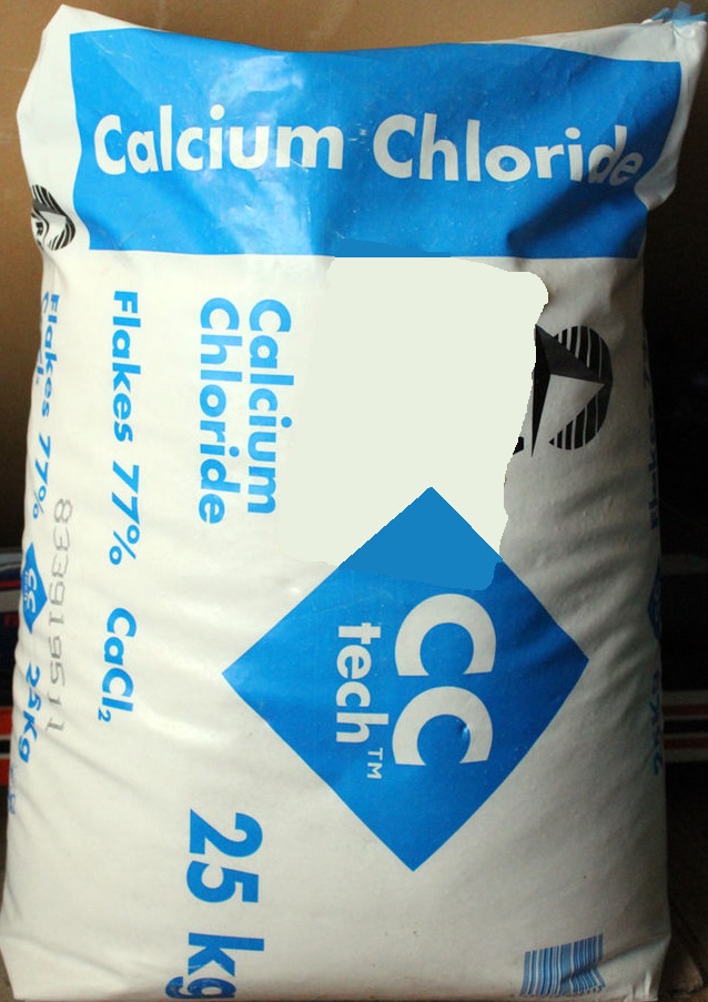 Chlorure de calcium 77% Poids 100g