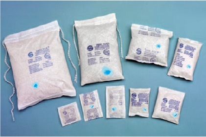 Micro-sachet déshydratant avec gel silice non toxique