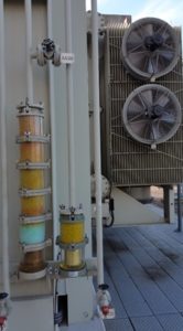 granulés colorés absorbeurs d'humidité pour transformateur électrique