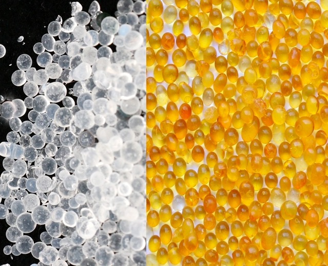  Perles déshydratantes, Perles absorbantes d'humidité d'humidité  réutilisables de gel de silice